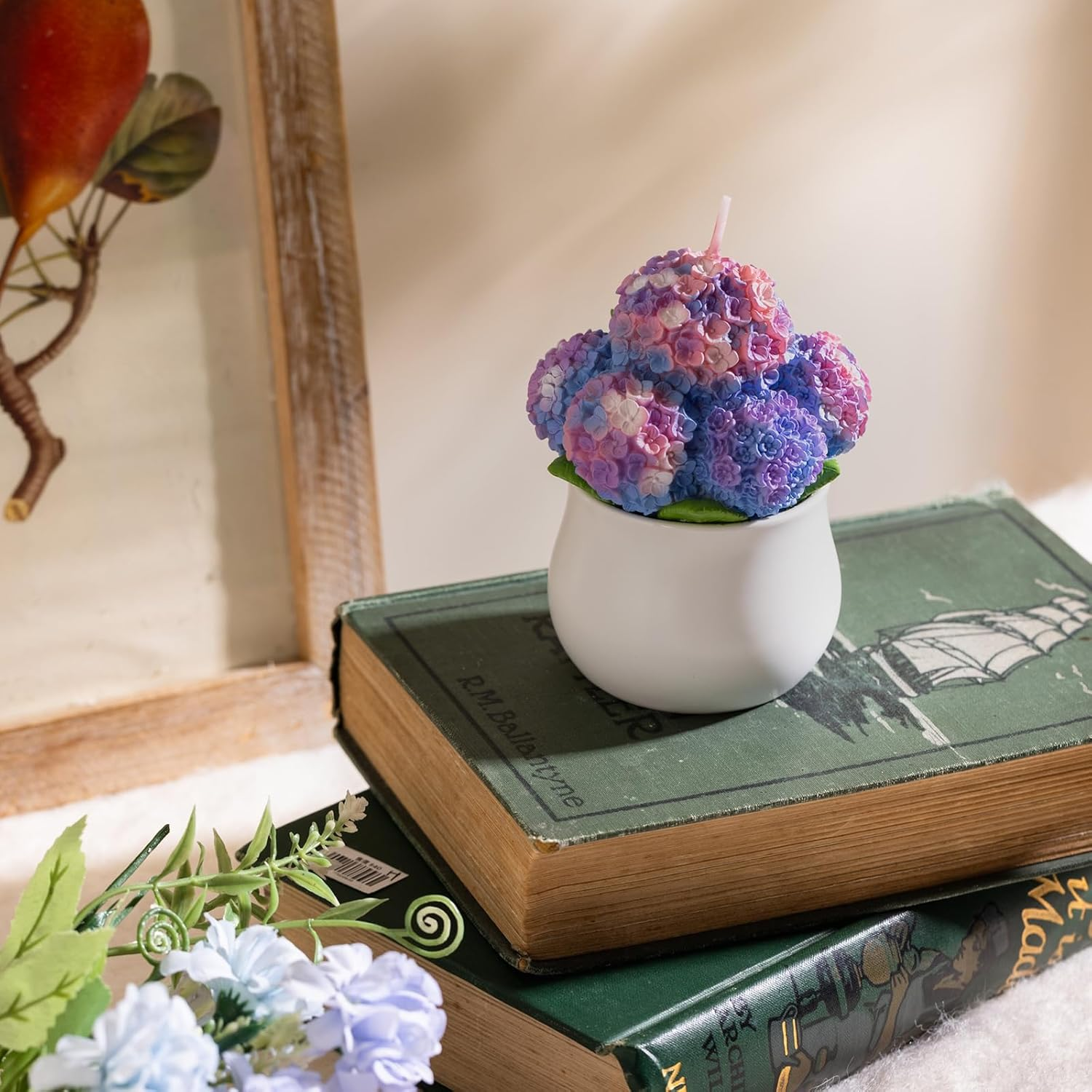 Hydrangea Potting Scented Candle Home Decora for Mother'S Day - Hydrangea Potting image number 5