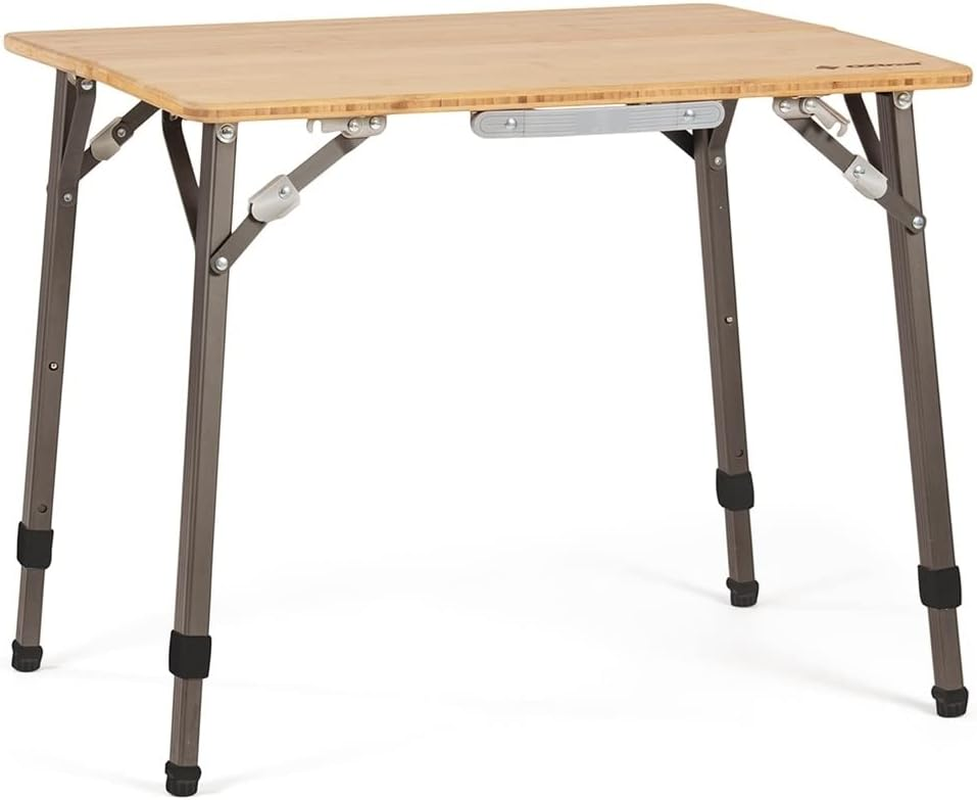 Oztrail Cape Series Bamboo Table, 65 Cm Size