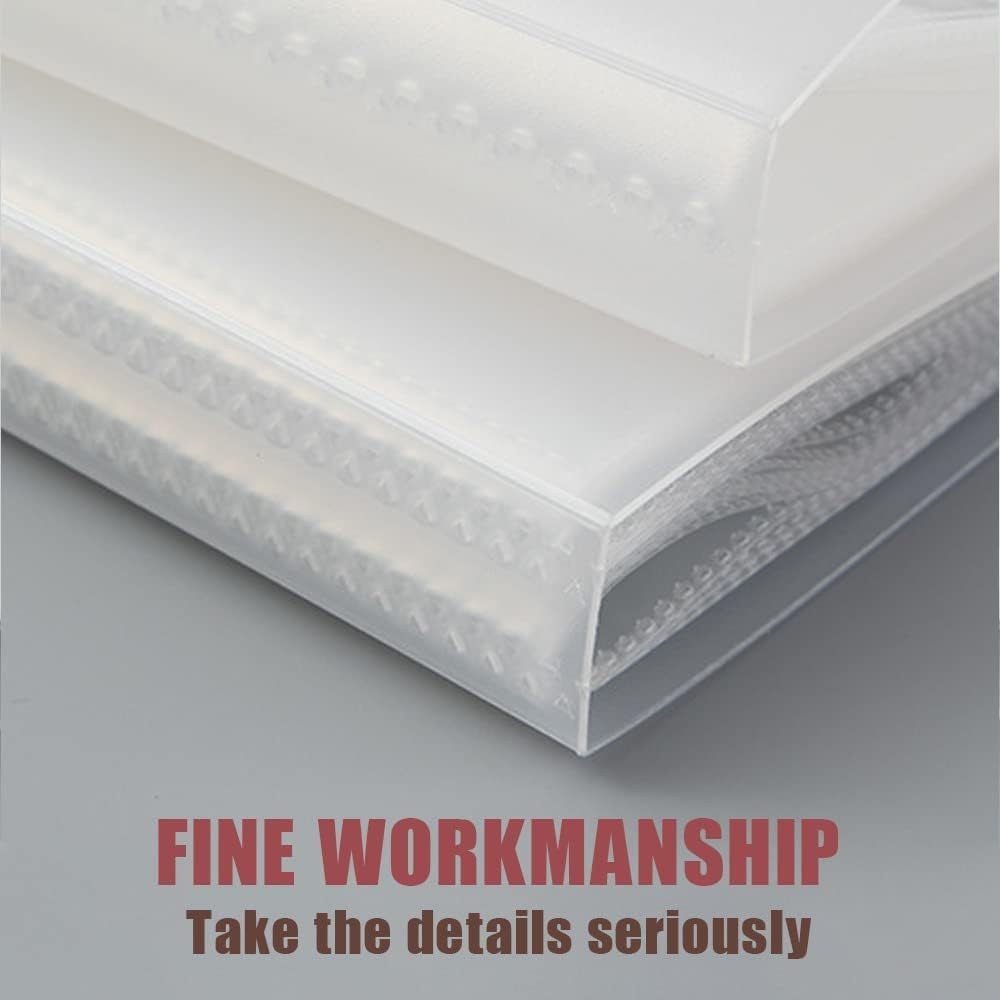 Life'Bea 288 Pockets Mini Photo Album for Fujifilm Instax Mini 7S 8 8+ 9 11 25 40 70 90 Liplay Link Evo Film, Name Card & 3 Inch Pictures (288 Pockets, Clear) image number 5