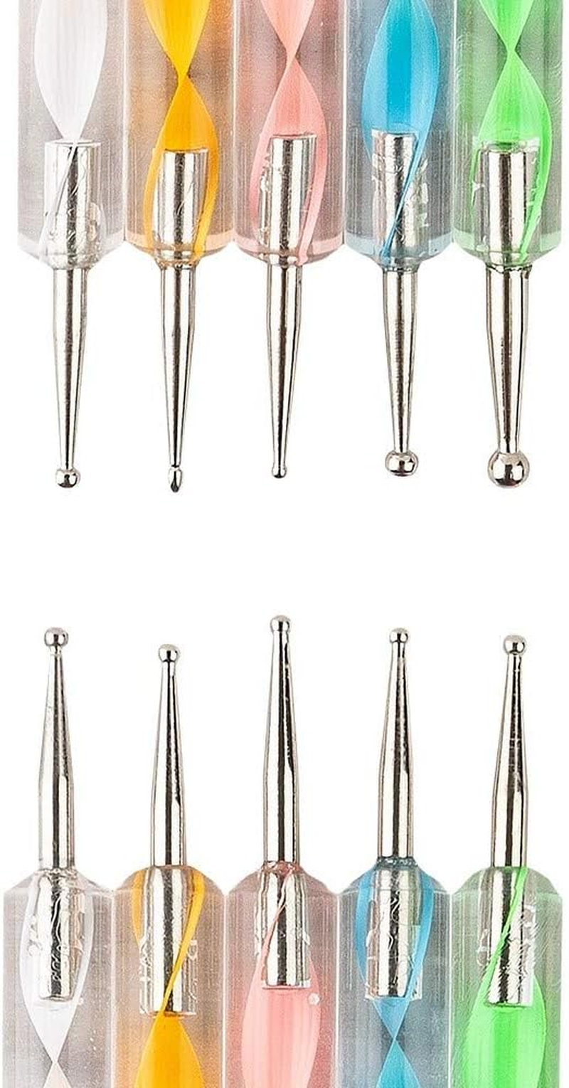 Round Head Needles for Easy Dotting or Nail Art | Dotting Tools with Metal Tips | Pack of 5 image number 3
