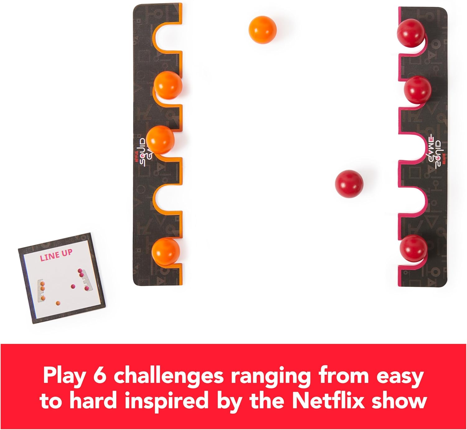 Spin Master Games, Squid Game Marbles Based on the Hit Netflix Drama, for Adult Players to Test Their Luck, 2 Players, for Ages 18 & Up image number 2