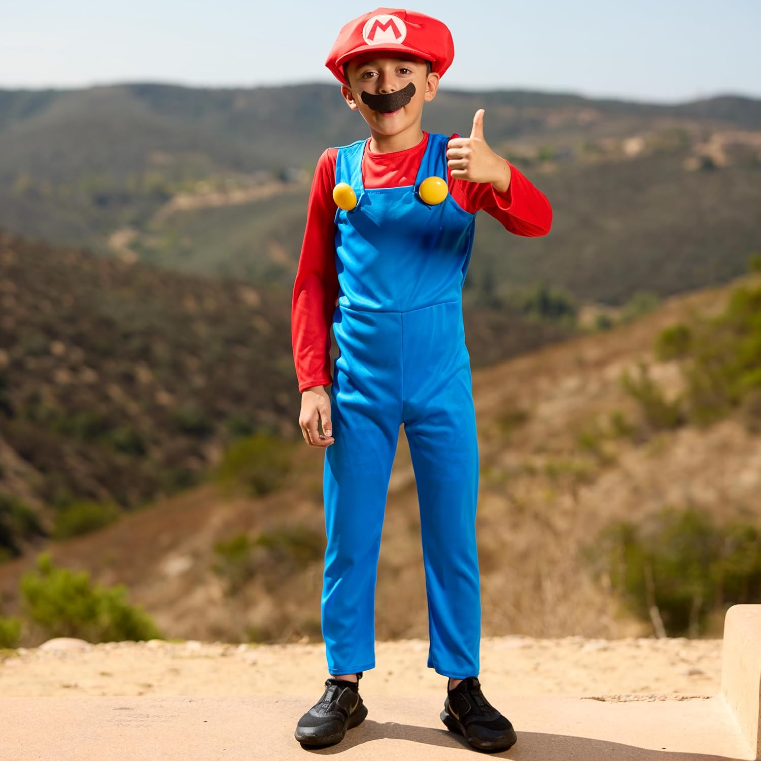 Disguise Super Mario Costume for Kids, Halloween Costumes for Kids image number 3