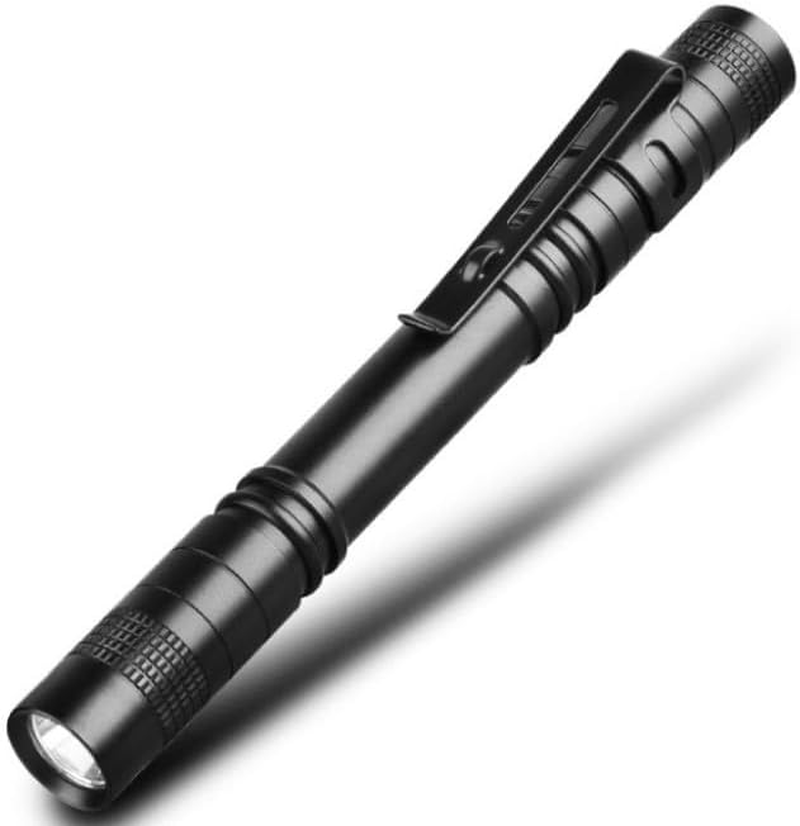 HYVCZP 4 Pcs Red Light Flashlight Red Light Pen Light Flashlight Super Bright Red LED Flashlight Red Torch for Aviation, Astronomy, Night Observation