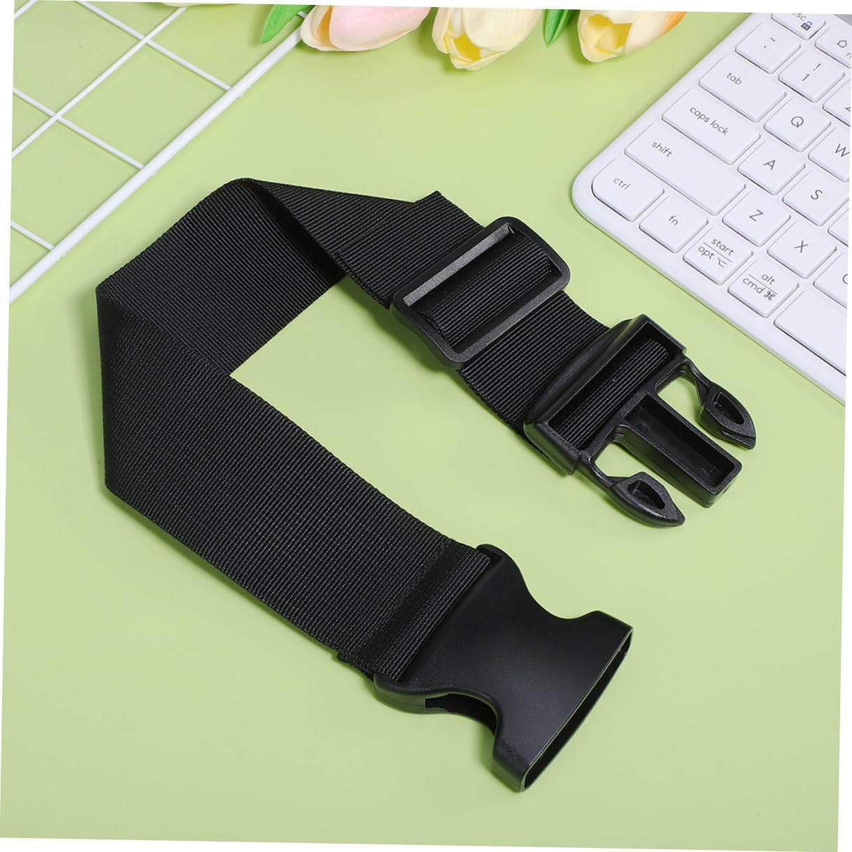 Holibanna 2Pcs Luggage Straps Buckle Wide Versatile Straps for Suitcases Backpacks Camping Adjustable image number 2
