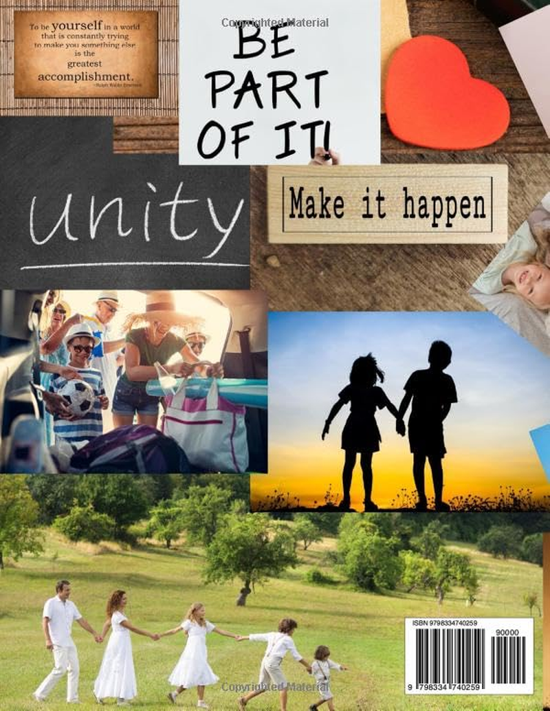 Family Vision Board Clip Art Book: Inspiring Pictures and Words to Manifest Perfect Life | an Extensive Collection of Clip Art Magazines |More ... for Visualizing Your Life Goals & Dreams