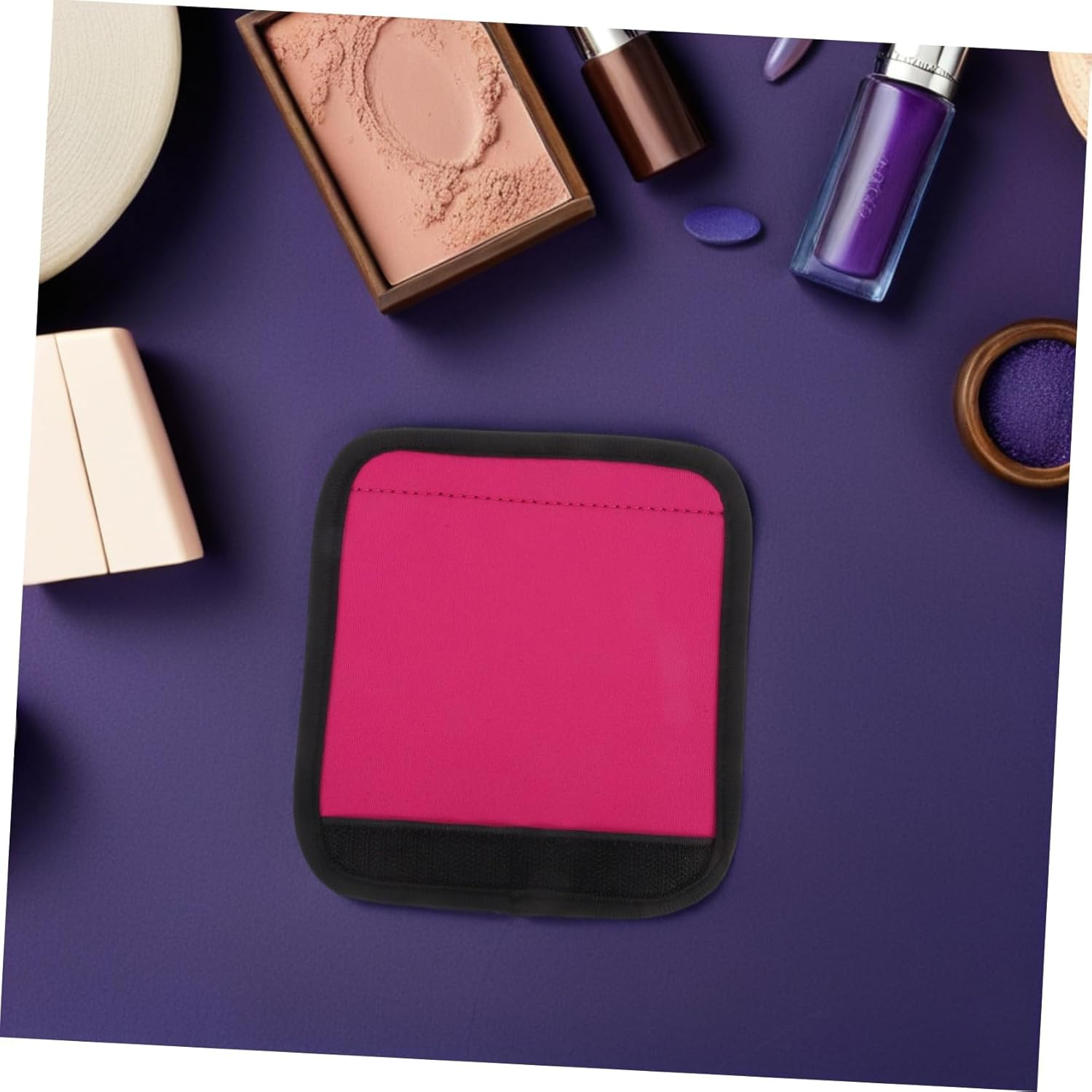 CLISPEED Luggage Handle Cover Protective Wraps for Suitcase Handles Comfortable Grip for Travel Made of Material Easy to Install and Use image number 3