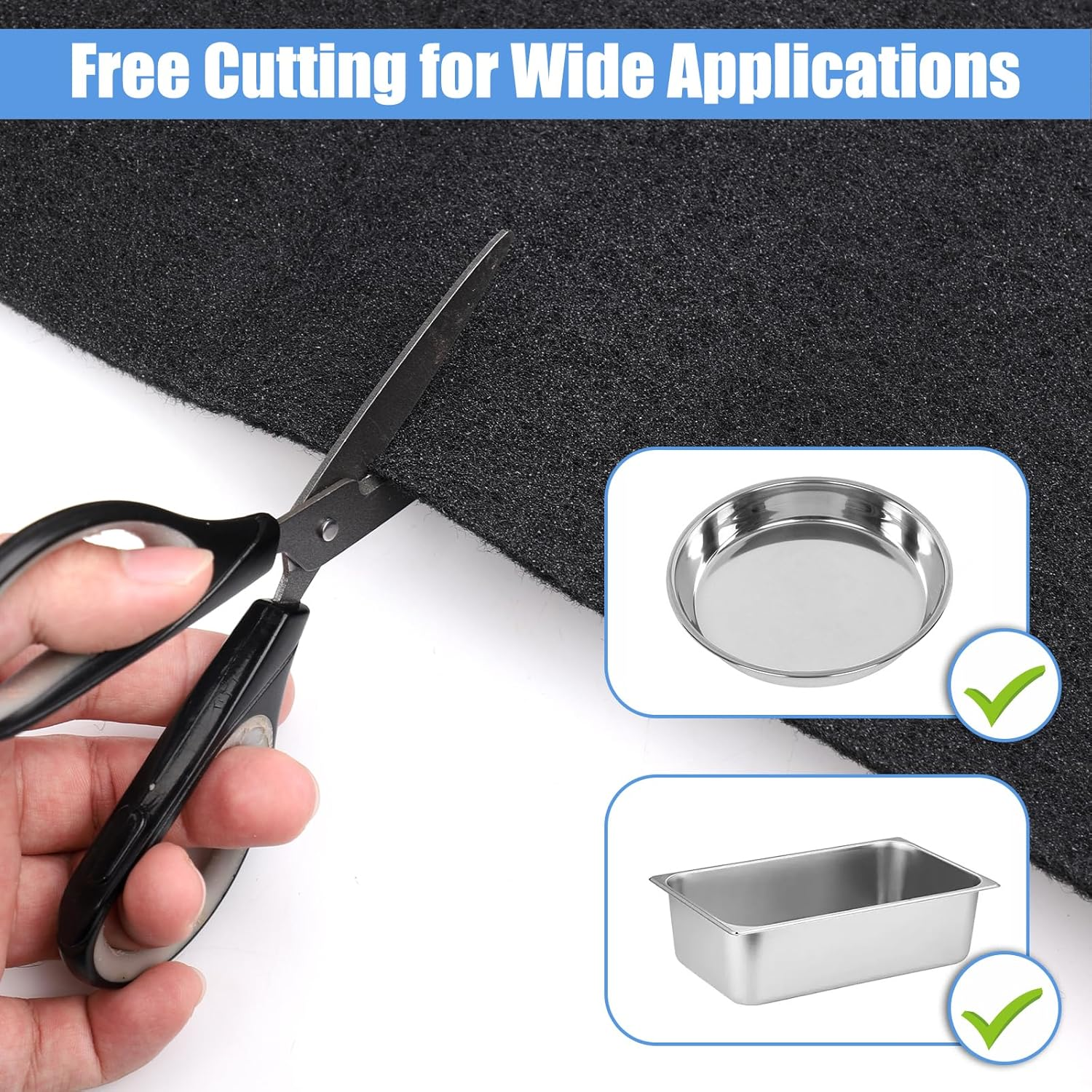 2Pcs 19.7'' Oil Drain Splash Pad, Square No-Splatter Pad Reliable anti Splash Oil Mat Fits for Most Oil Drains Oil Drain Pan Splash Pad for Car Changing Oil Transmission Drain Pan(Black)