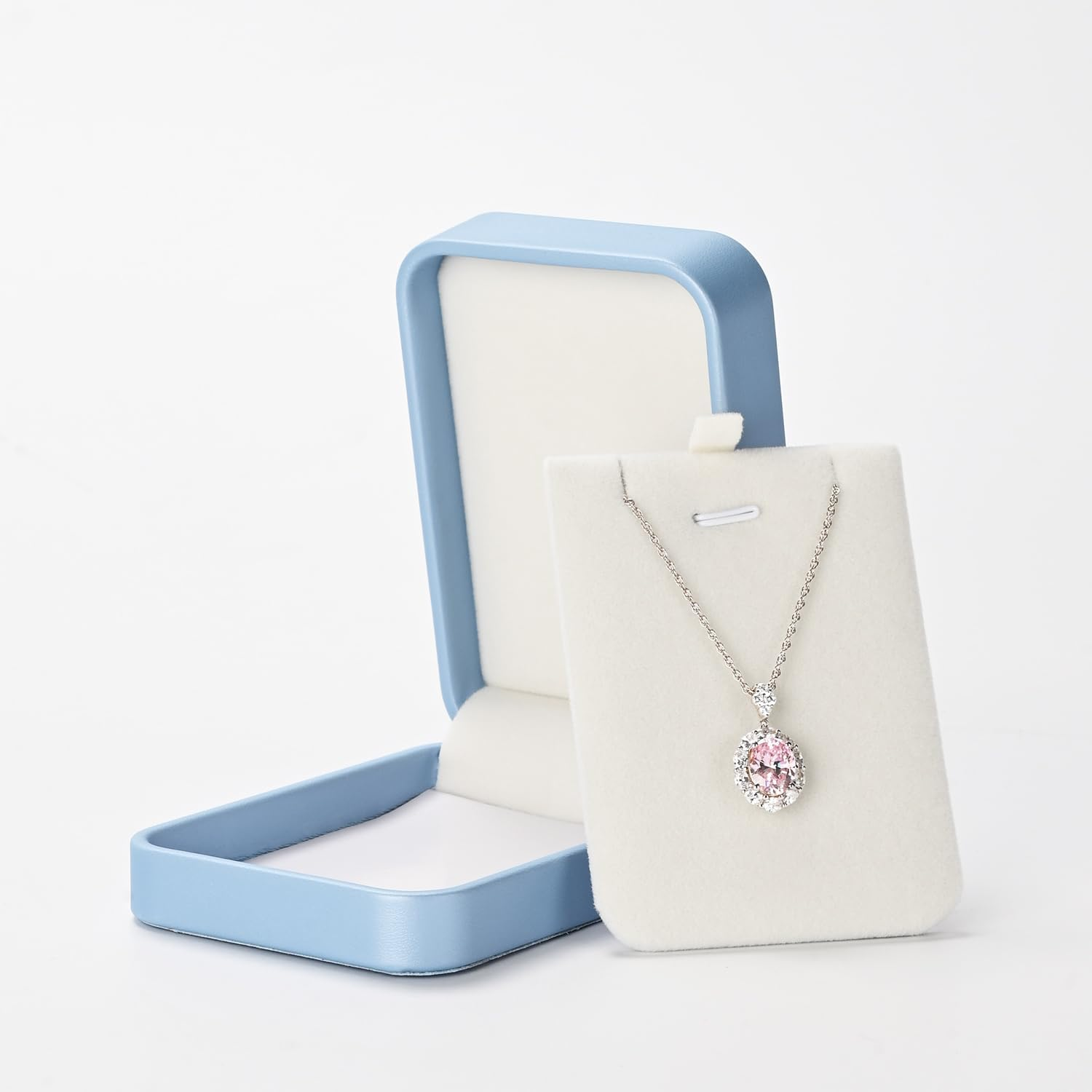 Oirlv Necklace Box Necklace Organiser Box for Birthday Engagement Wedding Anniversary Valentine'S Day image number 3