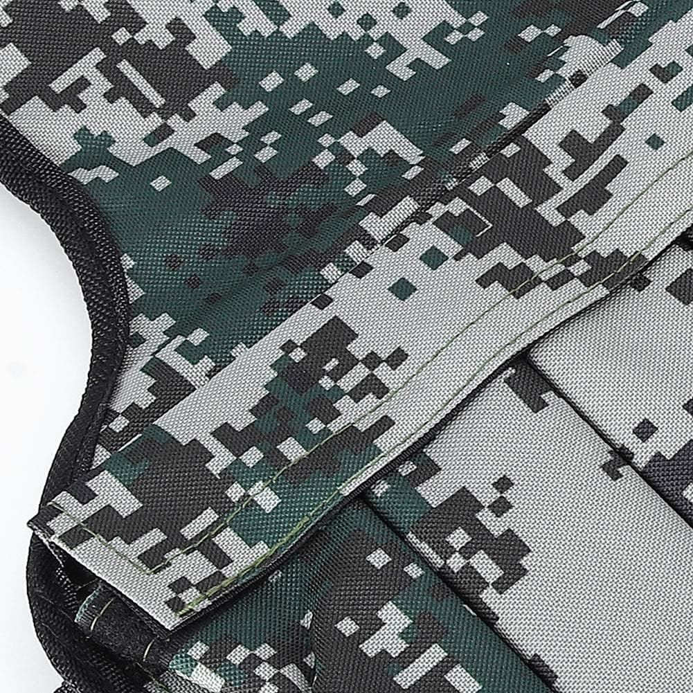 Yosoo Unisex 20KG/ 44LBS Adjustable Weighted Vest Training Workout Fitness Exercise Jacket (NOT Include Weights) image number 5