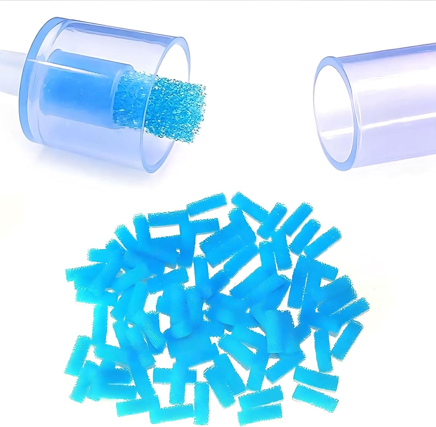 200Pcs Nose Frida Filter Baby Nasal Aspirator Hygiene Filter, Advanced Nasal Inhaler Hygiene Filter, Replace Nosefrida Filters Nasal Inhaler Filter, Safe and Environmentally Friendly, Free of Bpa, Phthalates and Latex, Suitable for Infants Boys Girls image number 1