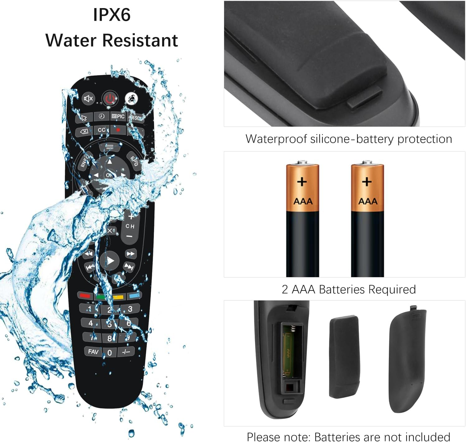 Elecsung 32Inch Android11.0 Bathroom Mirror LED Smart TV with Full Touchscreen Waterproof 4K Wifi Bluetooth Frameless for AU