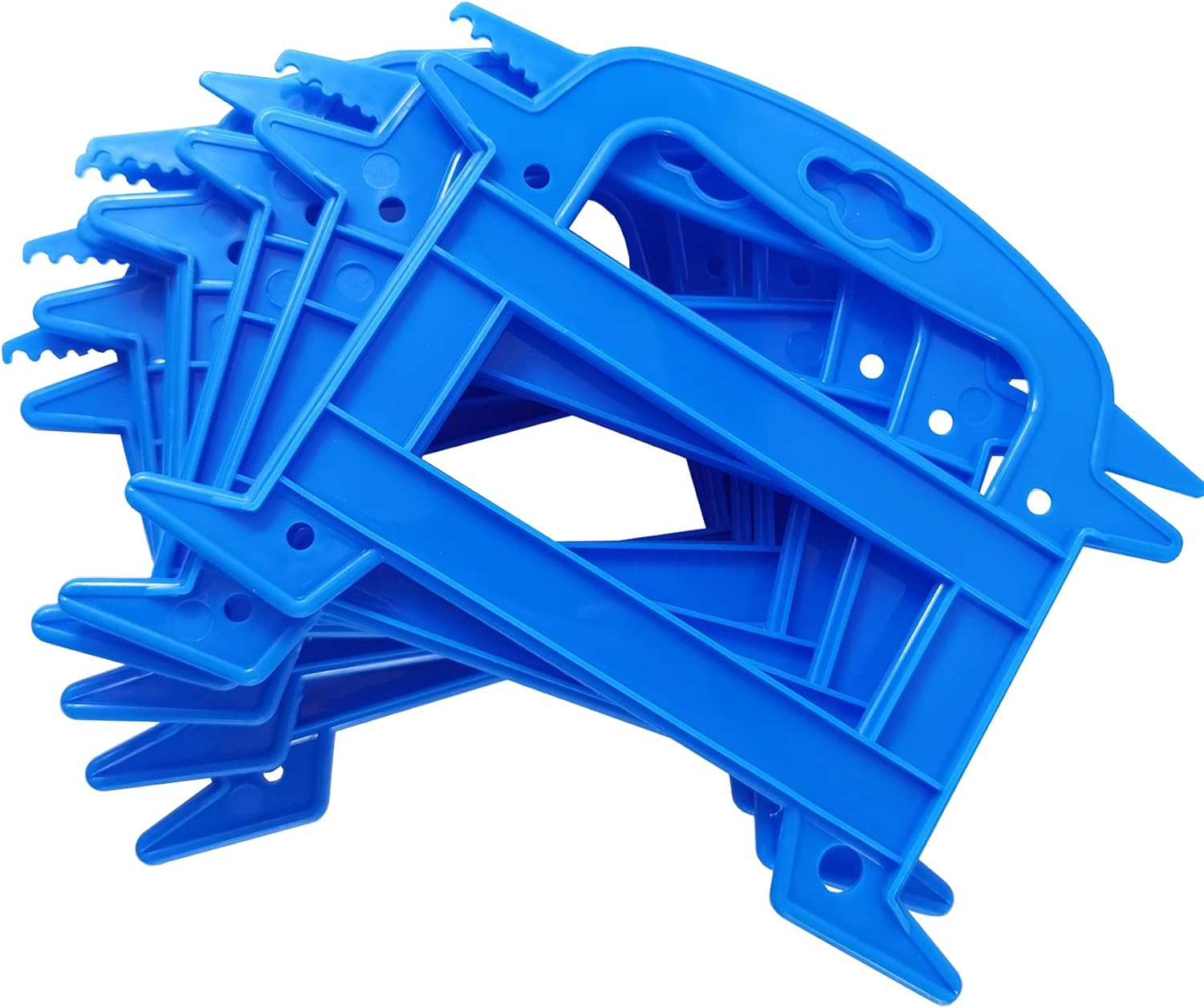 RONYOUNG 7PCS Line Winder Rope and Cord Organizer Paracord Spool Parachute Line Reel Outdoor Survival Tool Paracord Winder Fishing Line Cable Bobbins Prevents Tangles Knots Recoils and Kinks (Blue)