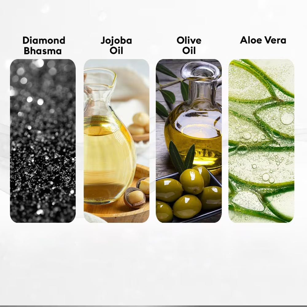 VLCC Premium Diamond Facial Kit 300 G image number 4