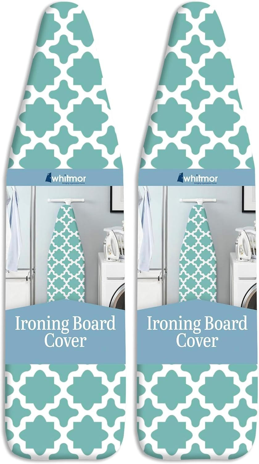 Whitmor Supreme Ironing Board Cover and Pad, Paragon Taupe/Gray
