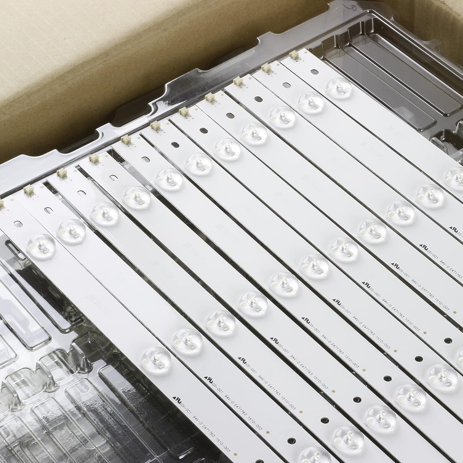 ALMVIS 11 Pcs/Set LED Backlight Strip HD500DF-B54/58 LTDN50D LTDN50K LTDN50K220WTEU T550HVN07.1 SVH500A24 LTDN50D36TUK LED TV Light(1 Set 11Pcs) image number 3