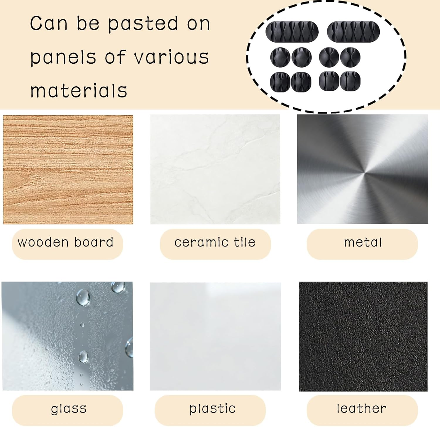 Cable Management, 80Cm No-Drill Cable Management Tray with Secure Clamps, under Desk Wire Holder for Home Office & Gaming Setups, Scratch-Resistant image number 2