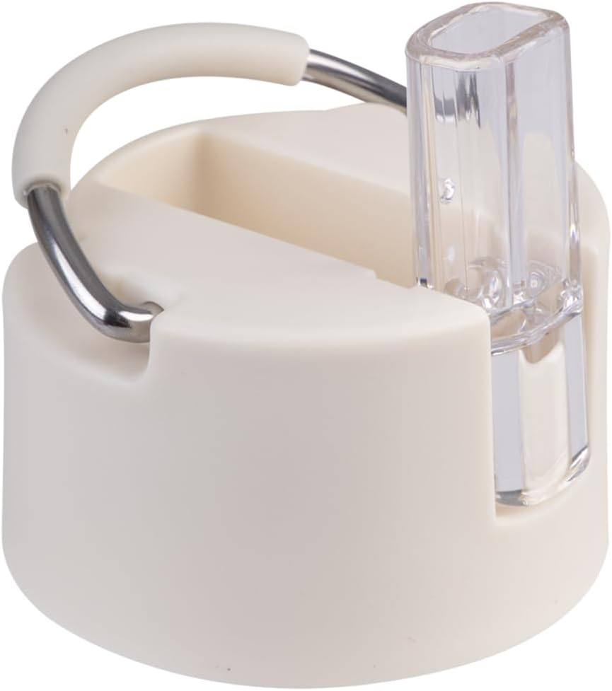 Oasis Ceramic Lined Stainless Steel Triple Wall Insulated 'Moda' Drink Bottle 1L - Alabaster image number 4