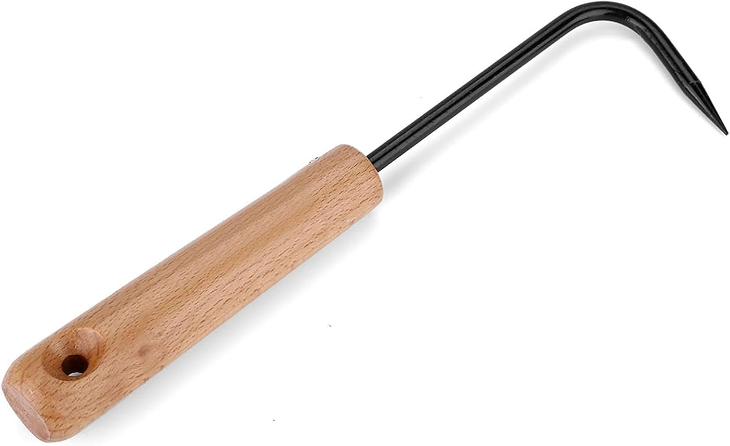 Bonsai Root Hook Bonsai Soil Hook Gardening Tool Effortless Root Loosening Premium Durability with Iron and Beech for Growth and Comfort image number 1