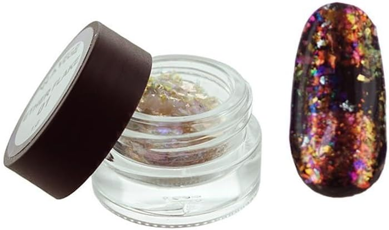 Wave Gel - Nail Foil Art Glitter Holographic Ether Flake 04 (1G) image number 1