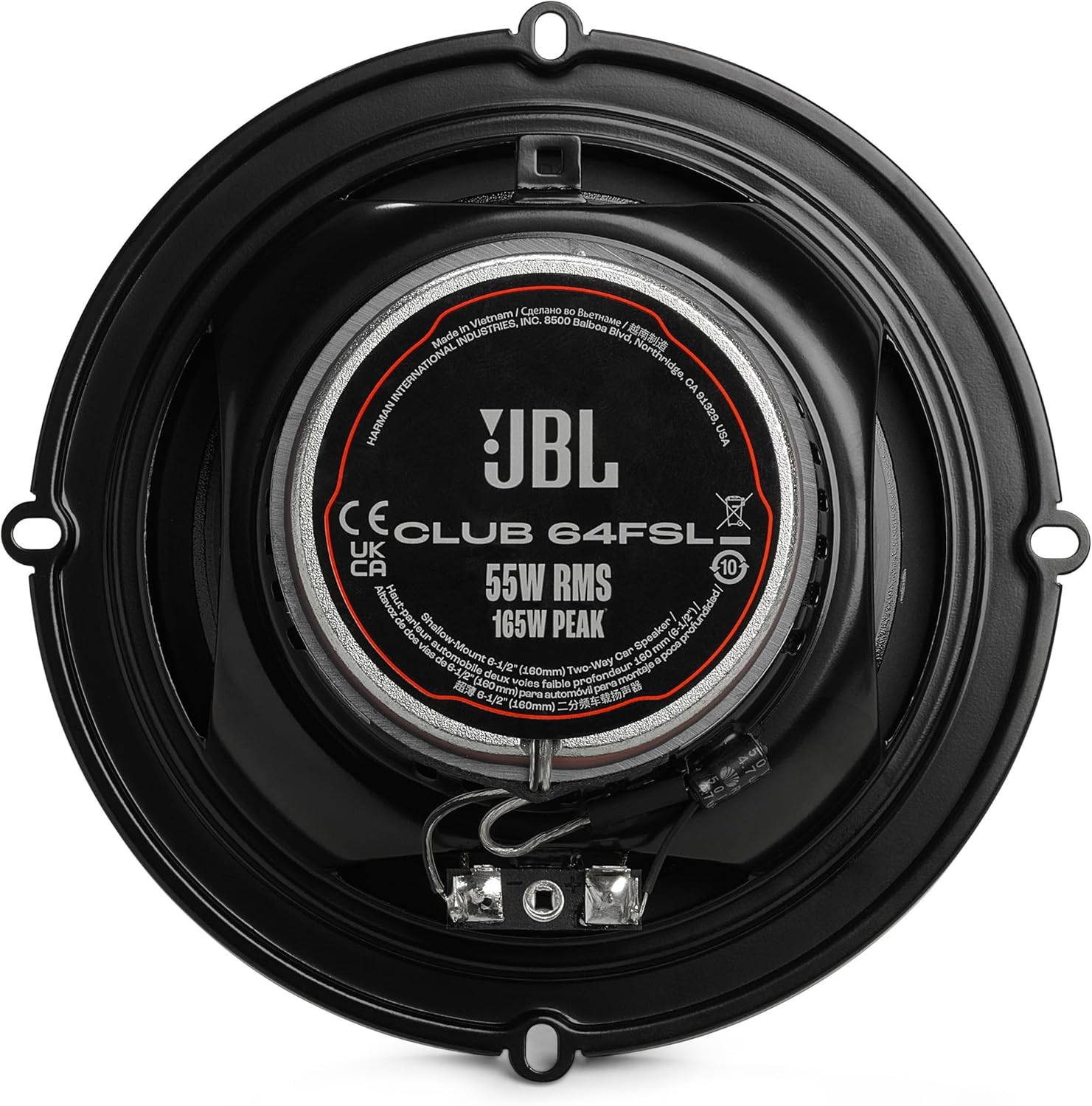 JBL Club Gen3 64FSL 6.5'' (16Cm) Speaker Set Coaxial Flat image number 2