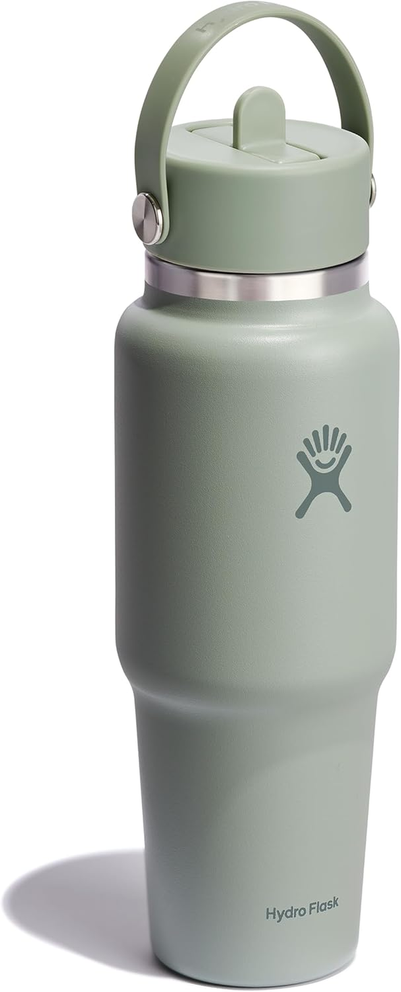 32 OZ Wide Flex Straw Travel Bottle Agave image number 1