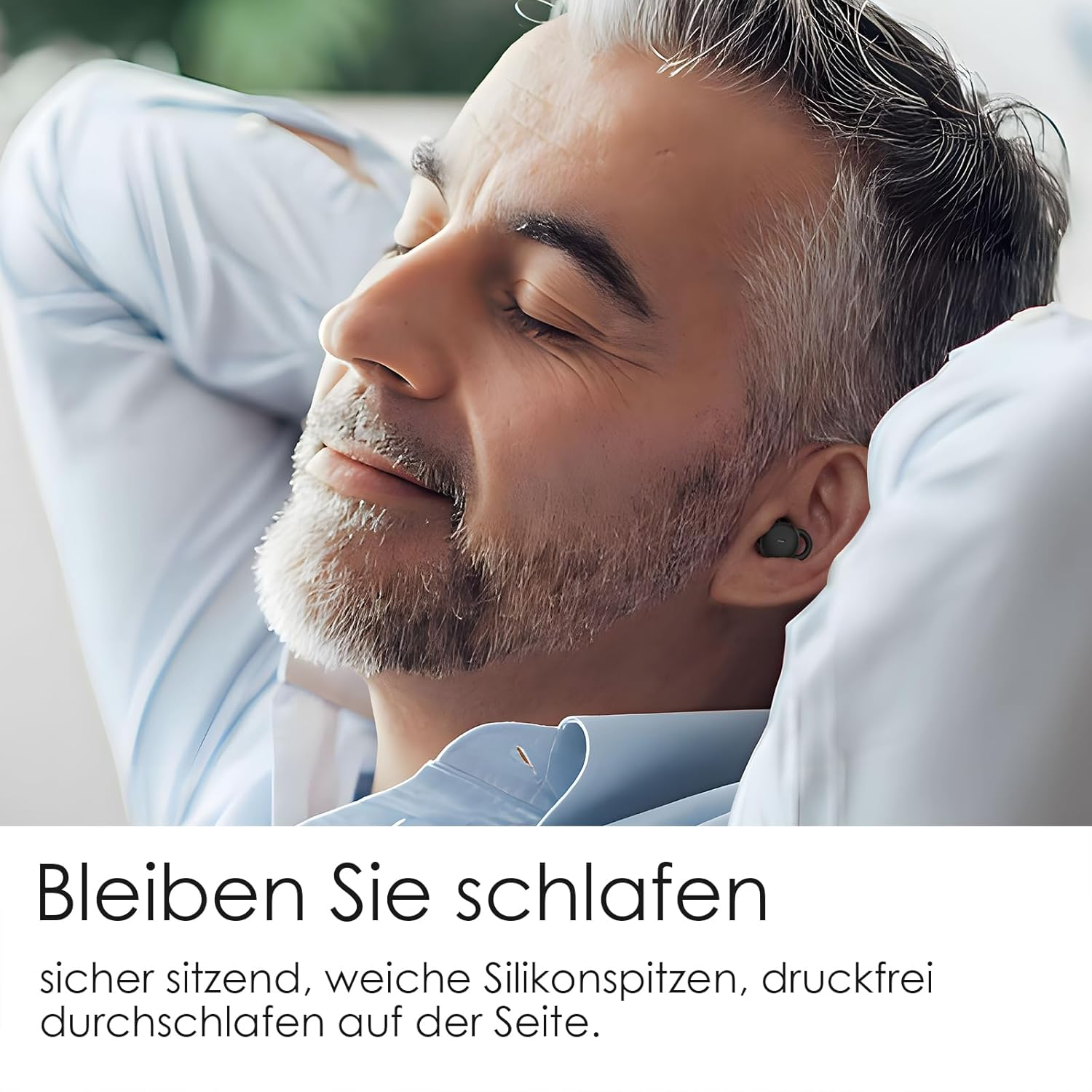 Wedoking Sleep Earbuds, Smallest Invisible Sleep Earphones, Mini Wireless Headphones Bluetooth, Comfortable & Noise Isolating In-Ear Headphones for Side Sleepers & Work image number 2