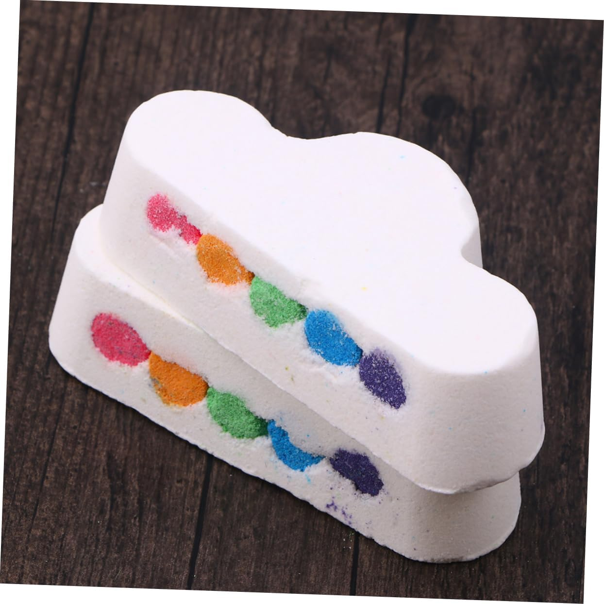 PLAFOPE Bath Oil Salt Ball Salt Balls Natural Essential Oil Moisturizing Relaxing Present for Her image number 1