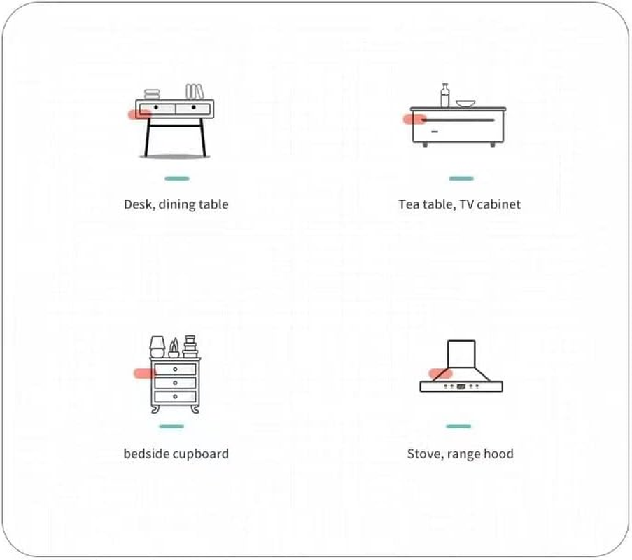 Animal Type Dog Silicone Table Corner Anti-Collision Corner Protector for Children Corner Protector for Baby Safety, 4 Random Colors image number 1