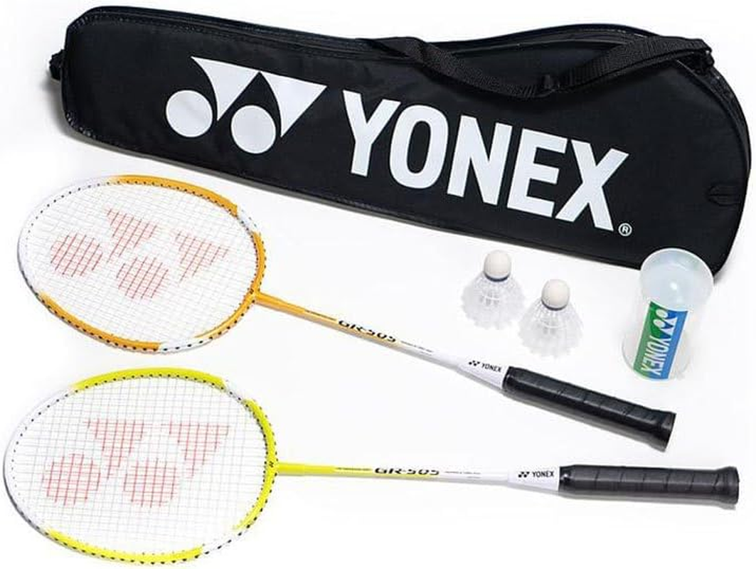 Yonex GR 505 2 Player Badminton Set (Incl 2 Rackets / 2 Shuttles) image number 1