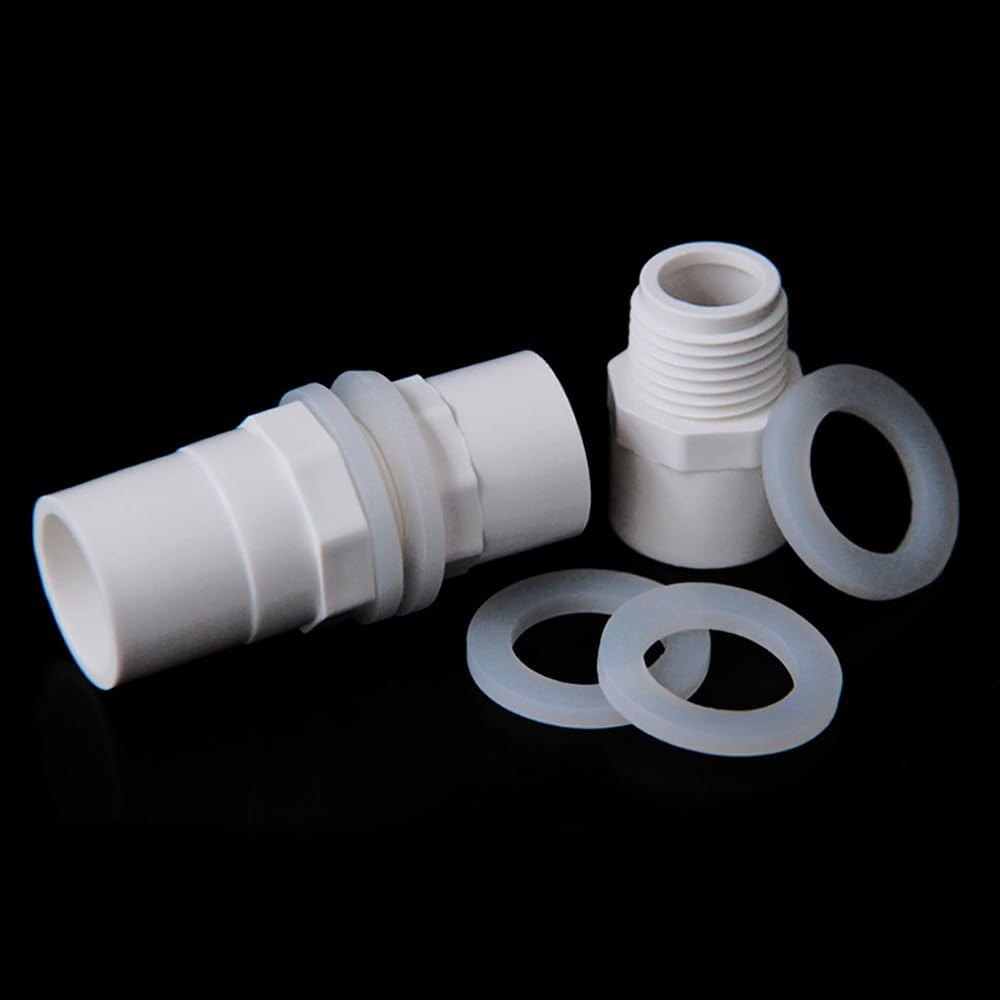 50Pcs 18Mm Aus Standard Washers Rubber Seals for Shower Head Hose Flexible Black - Black-50Pcs image number 5