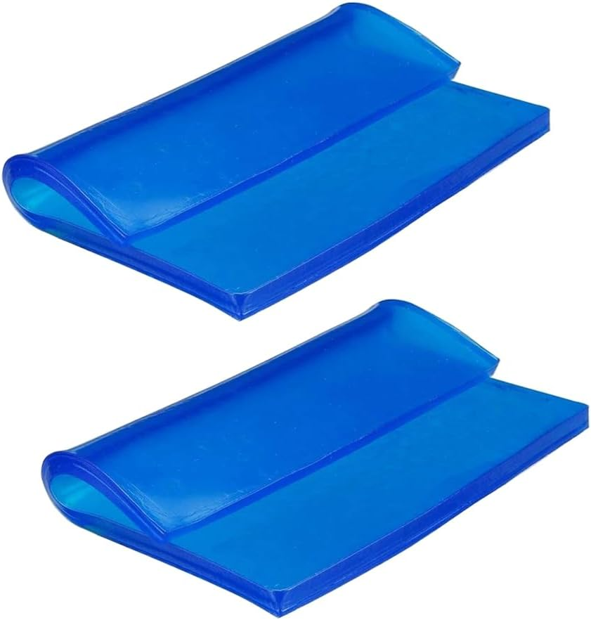 2Pcs 2CM Blue Motorcycle Universal Seat Cushion Gel Pad Cool Pad Shock Absorption Mat DIY Cut Cushion A image number 5