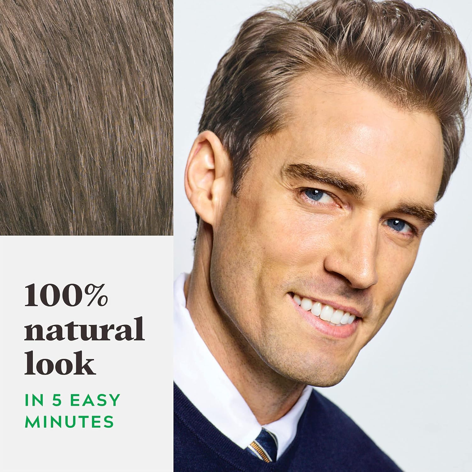 Just for Men Original Formula Men'S Hair Color, Ash Brown (Pack of 3)