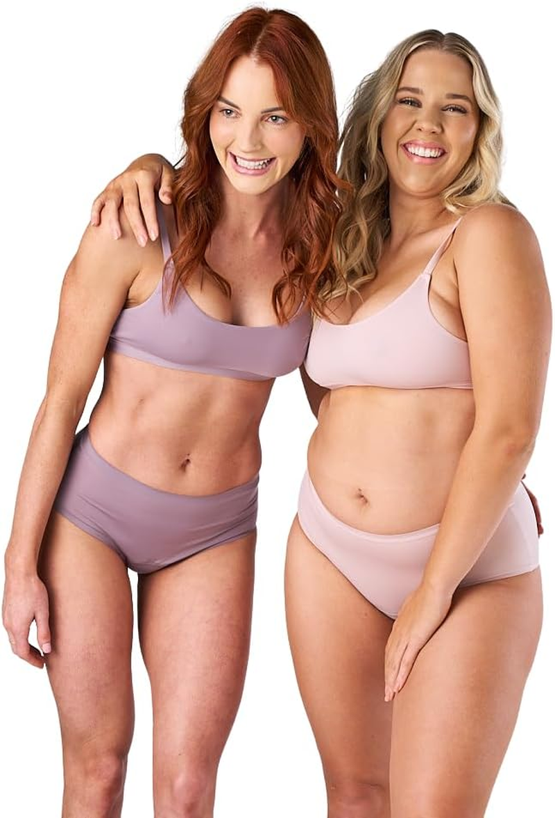 Seamless High-Waisted Leakproof Underwear for Women &ndash; Period Panties, Maternity, Postpartum, C-Section & Incontinence Briefs image number 4