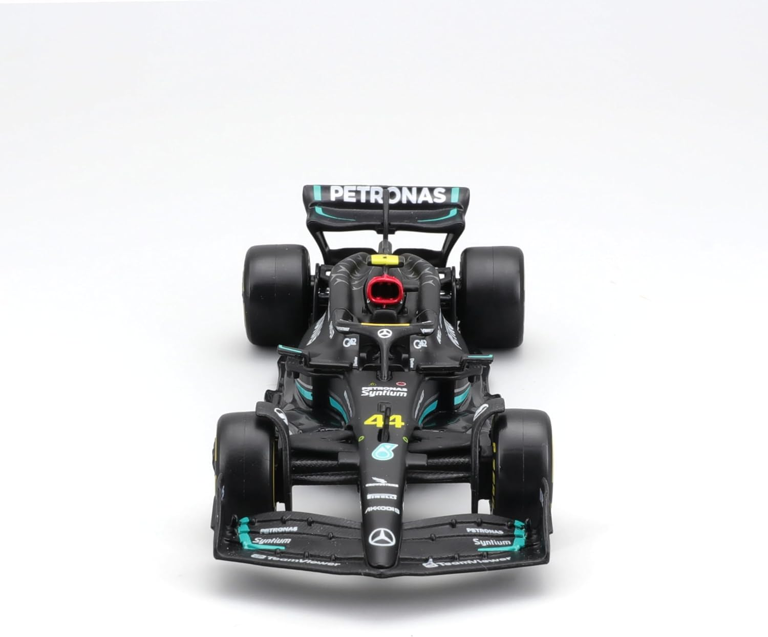 Bburago B18-38180H 1/43 Racing-2023 Mercedes-Amg F1 W14 E-Performance #Hamilton-New 2024, Multicoloured image number 3