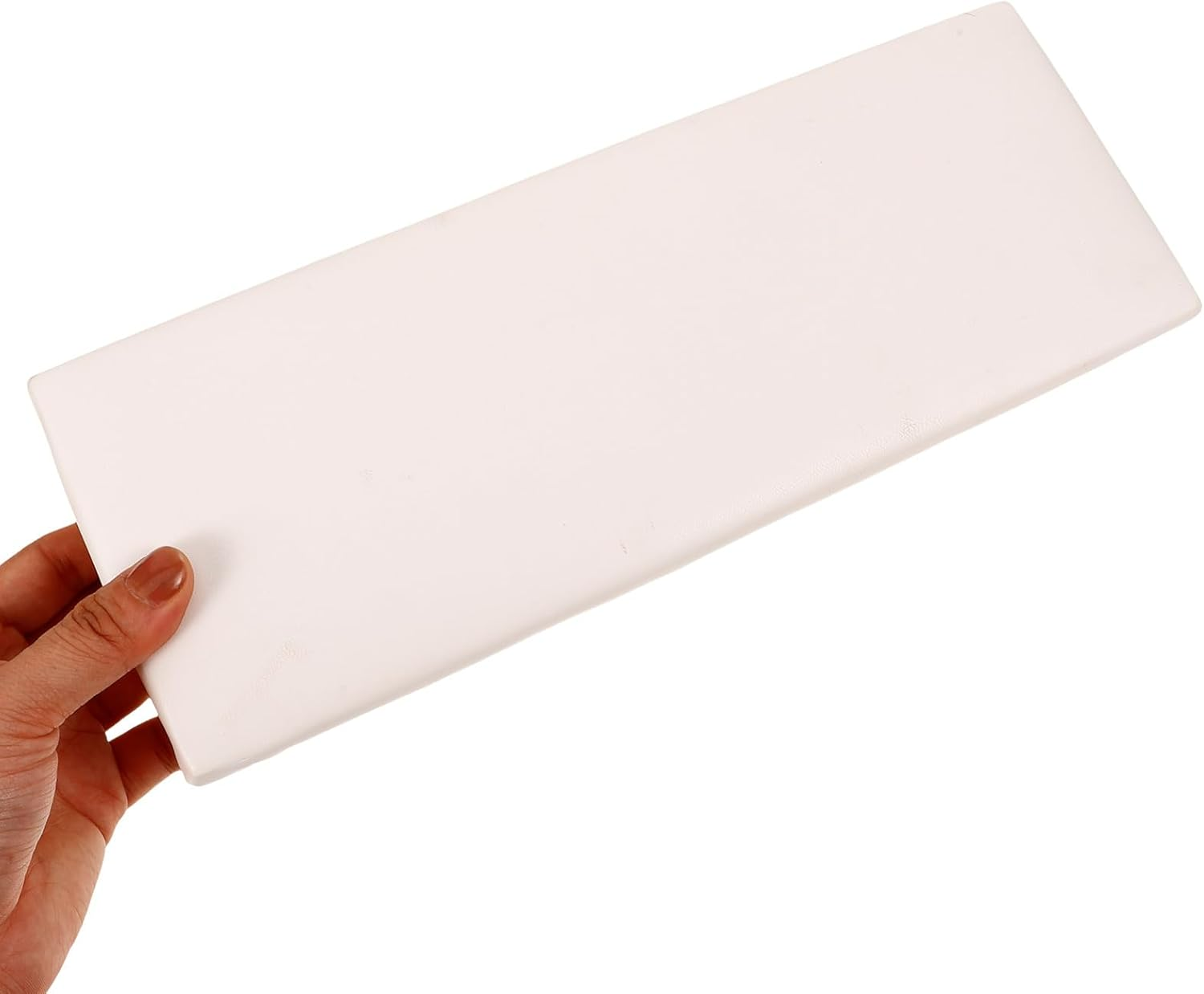 VICASKY Nail Arm Rest Cushion with Wooden Base Thickened Sponge Filling Ergonomic Hand Support for Manicure Comfortable Chic Design for Professional Salons Home Use image number 6