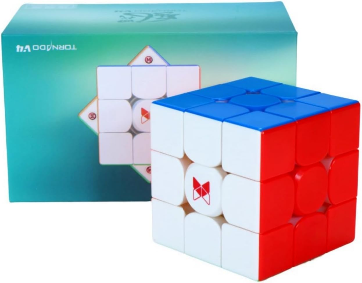 Cuberspeed X-Man Tornado V4 M Flagship 3X3 Stickerless Speed Cube 2024 New Top Qiyi 3X3 Speed Cube image number 1