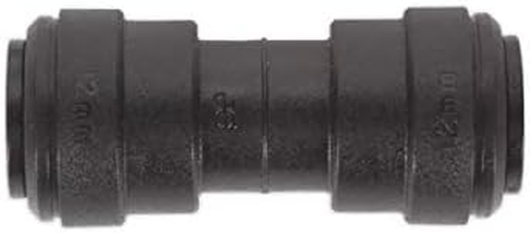 JOHN GUEST 12Mm PUSH FIT EQUAL STRAIGHT CONNECTOR X 1 in BLK CARAVAN / MOTORHOME