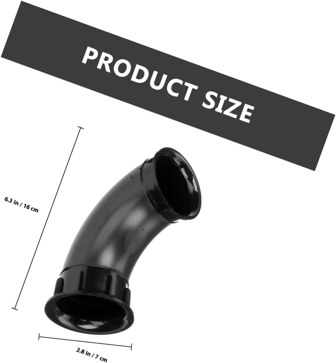 PERSELOSO 2Pcs Car Speaker Voice Tube Outlet 70X120Mm Plastic Port Tubes for Home Audio and Stage Speaker Cabinet Airflow Accessories image number 5