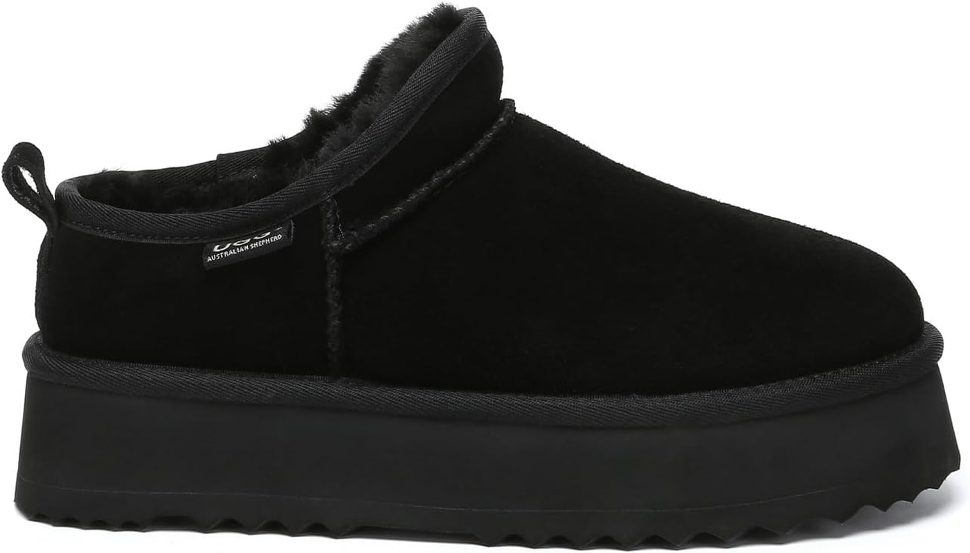 Ugg Australian Shepherd Nano Classic Platform | Cow Suede Upper - Women - UGG Boots