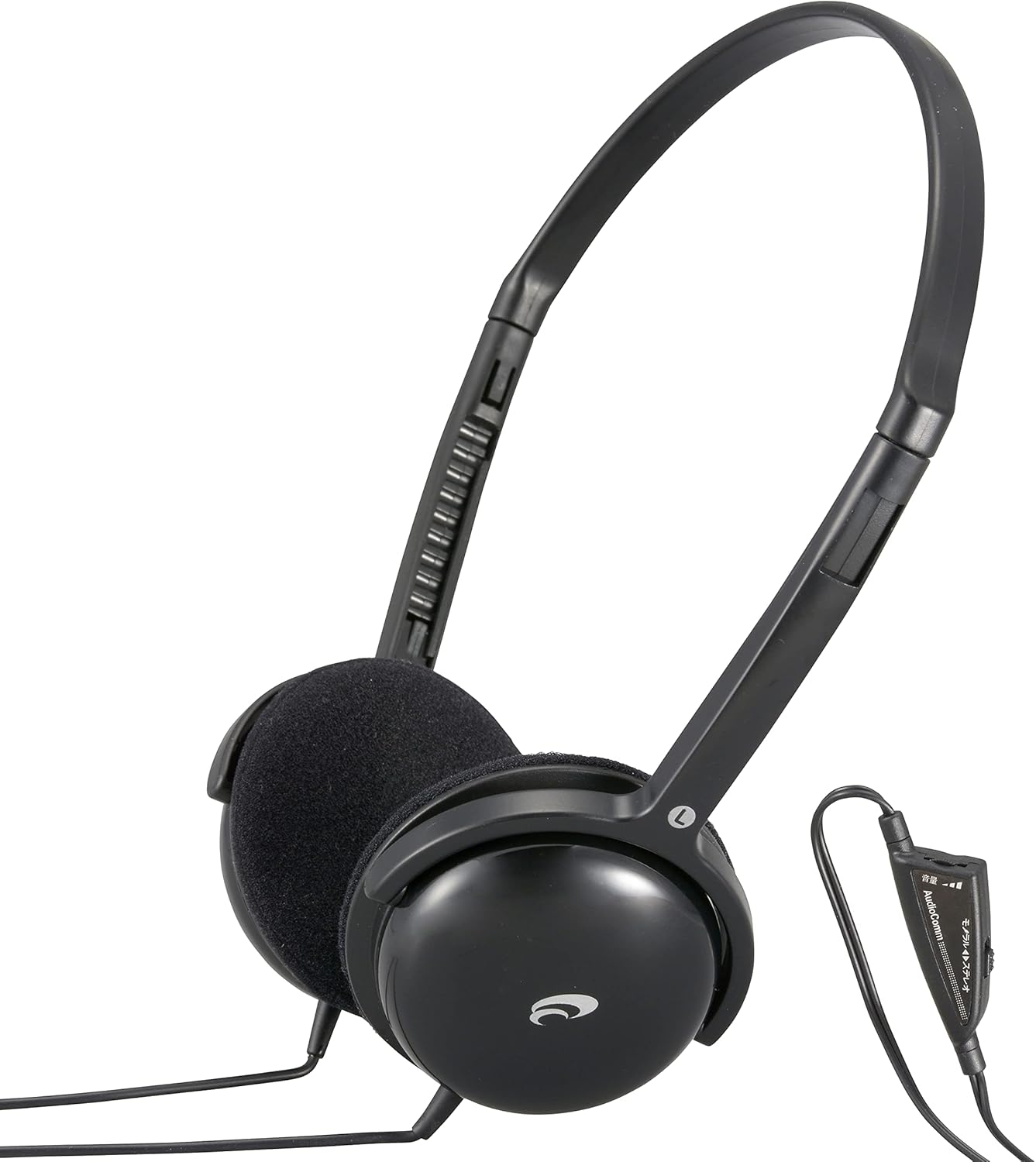 Ohm Electric Audio Comm TV Headphones HP-H355N 03-2807 OHM Black image number 6