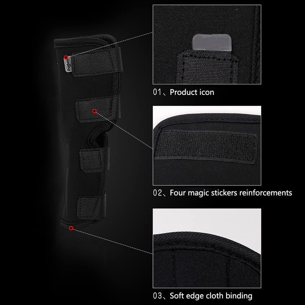 ZUJIACUN Dog Injury Prevention Rear Ankle Support with Knee Support for Dogs, Adjustable Pet Leg Support Compression Pack Recovery Dog Support Protects Leg Wound Injuries for Pain Relief (L) image number 3