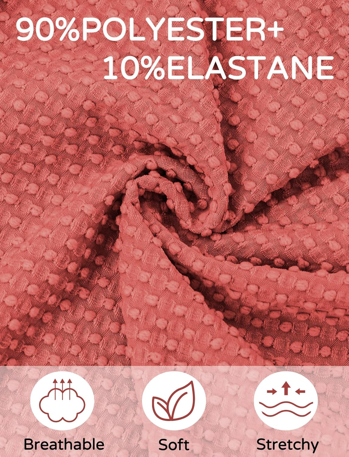 Happy Cherry Maternity Swimsuit Women'S One Piece Pregnancy Swimwear V Neck Adjustable Straps Maternity Swimwear Tie Back Maternity Swimsuit S-XL, Orange, XL image number 2