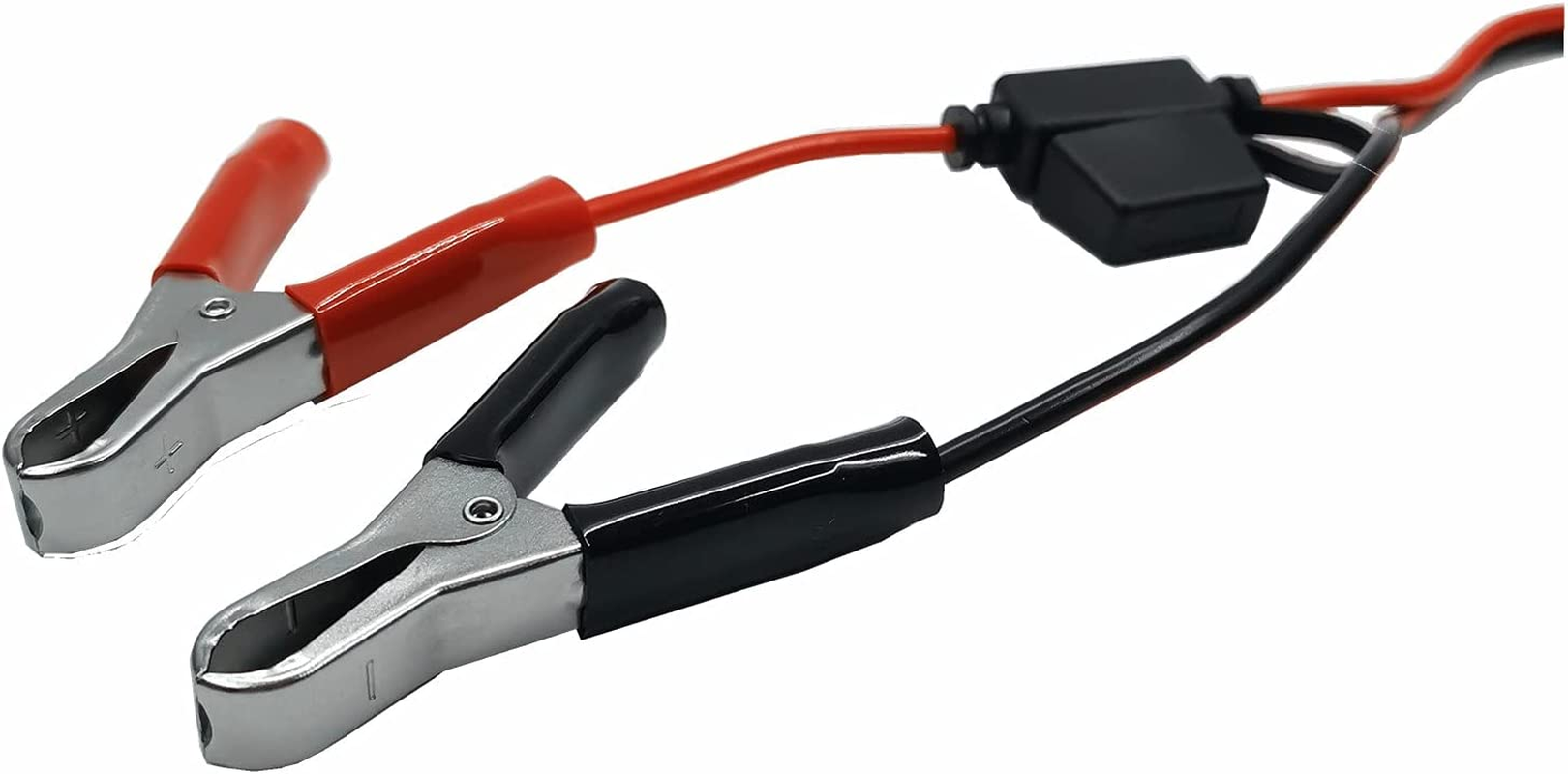 SAE to Aligater Clips Trickle Charger Extension Cable 10Ft