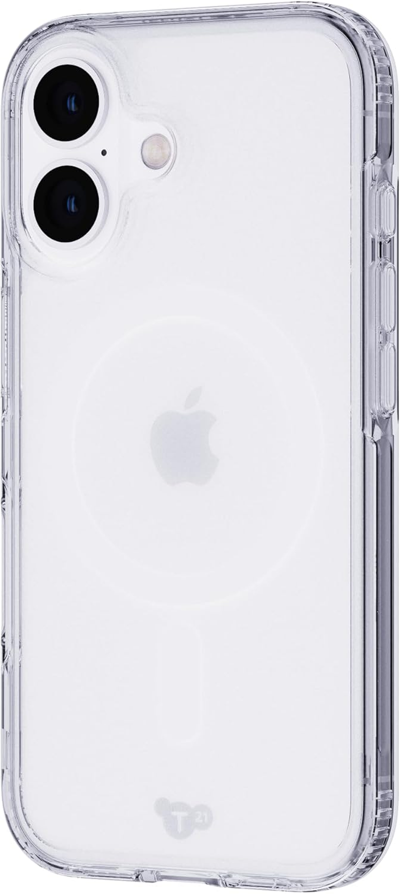 Tech21 Evoclear Apple Iphone 16 - Compatible with Magsafe, Wireless Charging, Scratch-Resistant Shockproof Impact Protection Case - Clear image number 4