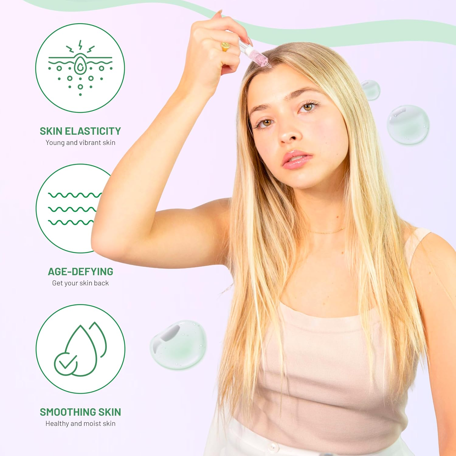 BR&Uuml;UN SC - Control Stem Cell Ampoule - Micro Needling Korean Serum Booster for Face and Body to Use with and without Derma Pen Microneedling Skin Care Serum 1.18 Fl.Oz image number 1