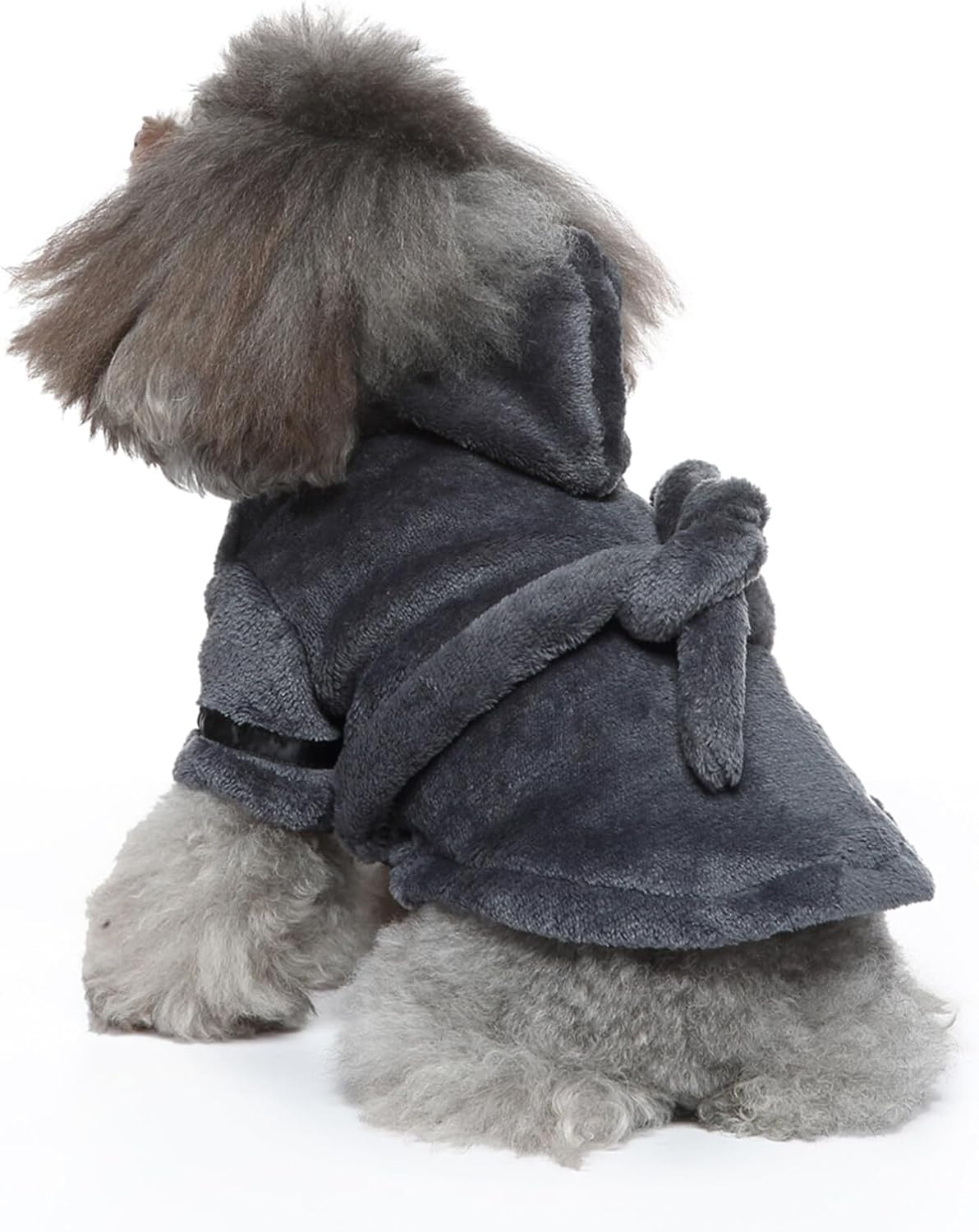 Pet Bathrobe, Quick Drying Super Absorbent Dog Bathrobe for Large Medium Small Dogs image number 5