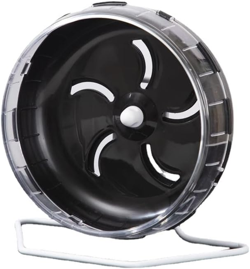 NW 1776 Hamster Running Wheel, Small Animal Running Wheel, Hamster Cage Supplies (Green-L)