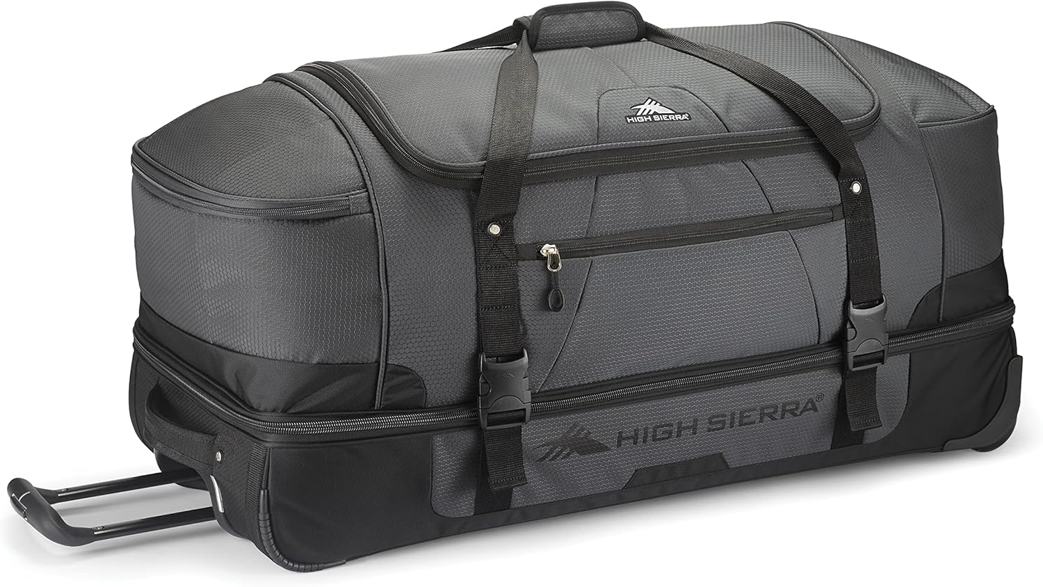 High Sierra Fairlead Drop-Bottom Wheeled Duffle