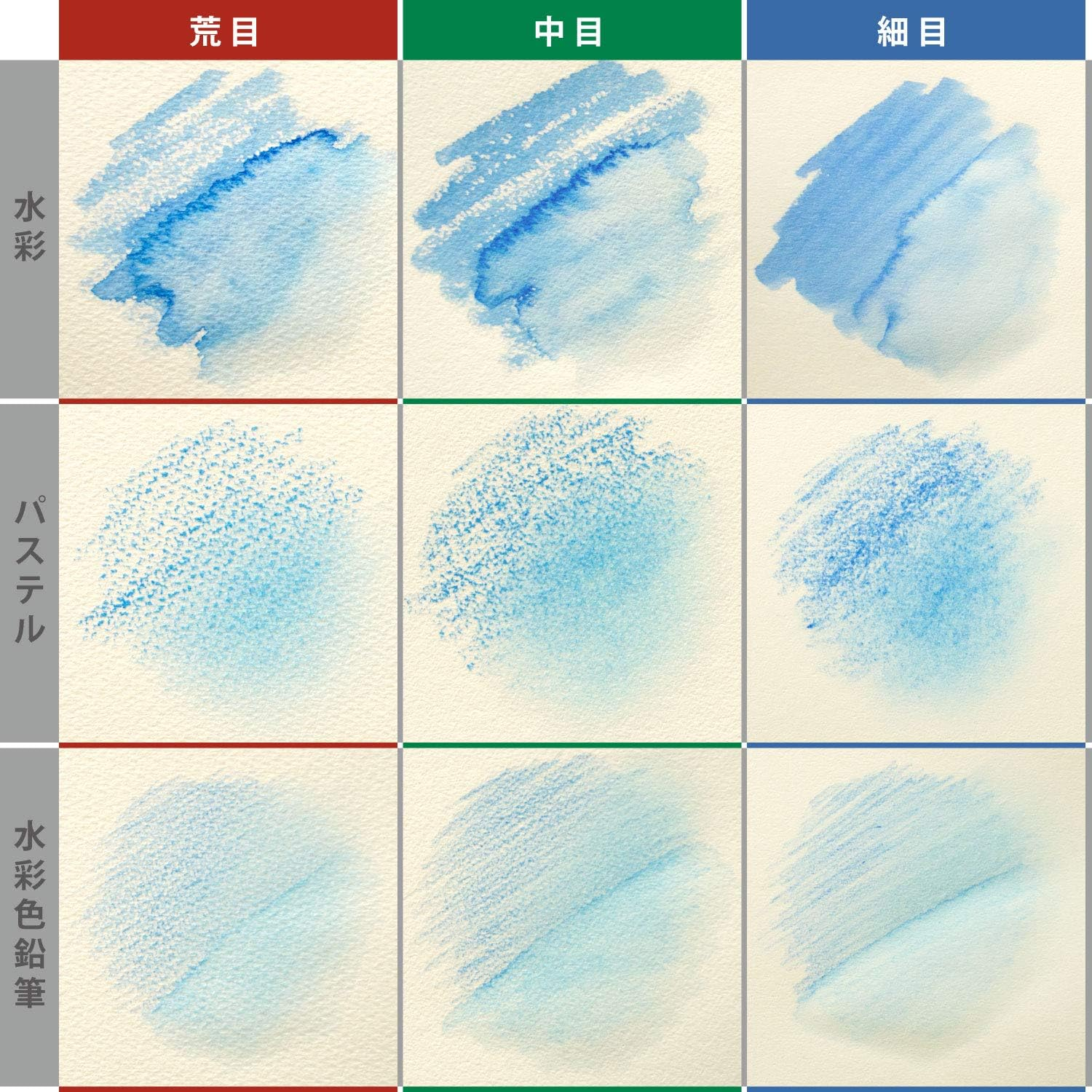 Maruman Sketch Book F0 Vifar Watercolor Paper, Medium Grade, 15 Sheets S20VA image number 3