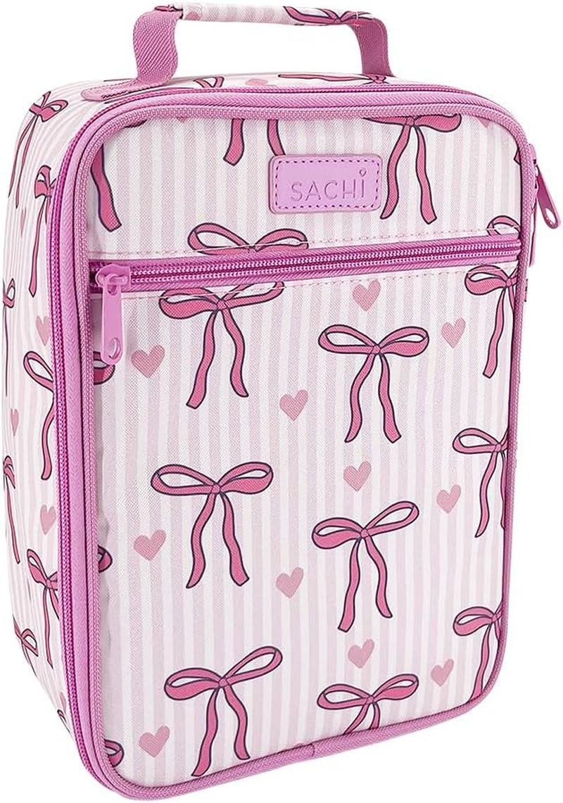 Sachi Black Crossbody Insulated Lunch Bag